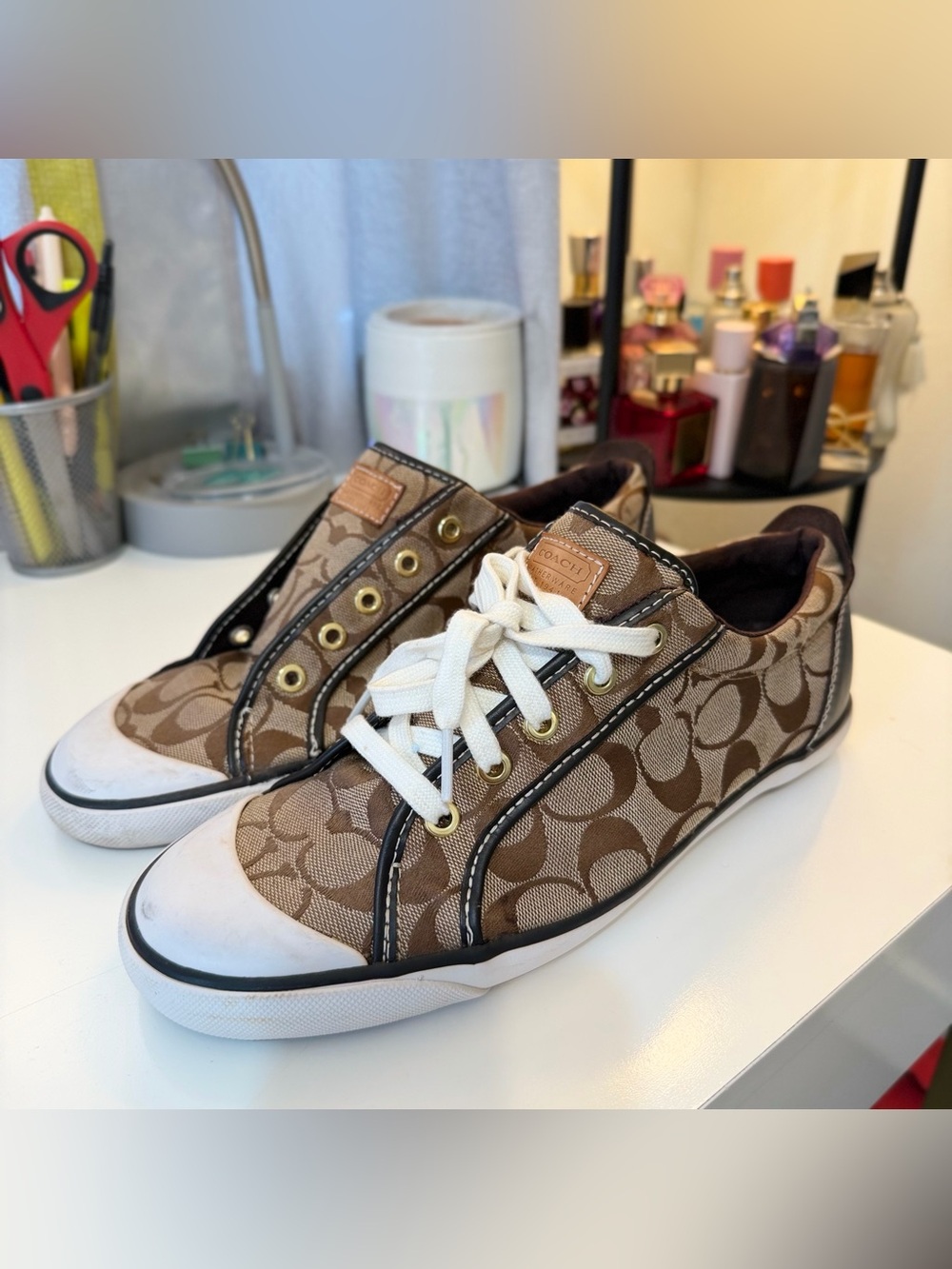 🤎 Coach Barrett Signature Sneakers